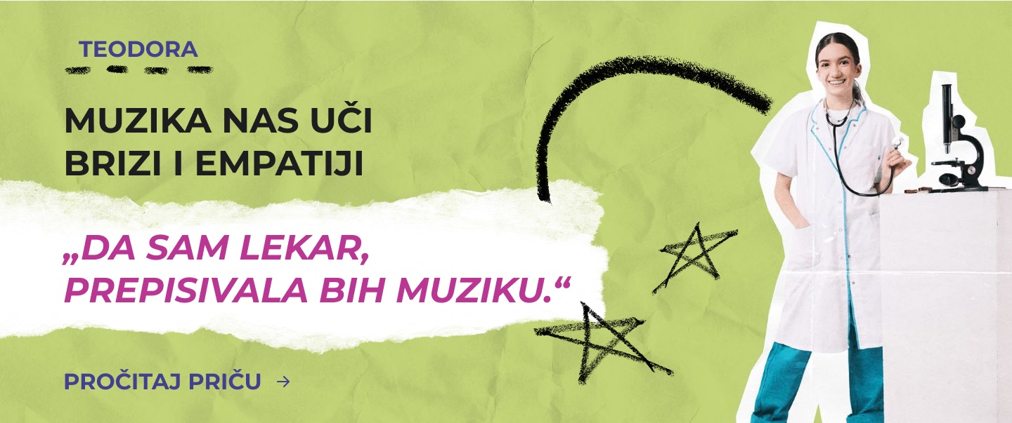 Teodora — Muzika nas uči brizi i empatiji